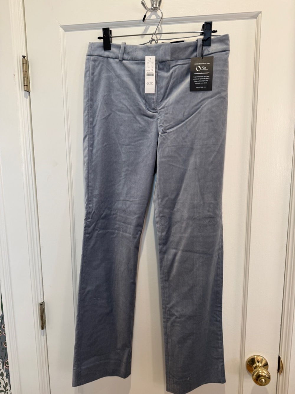 J Crew Stella Velvet Pants